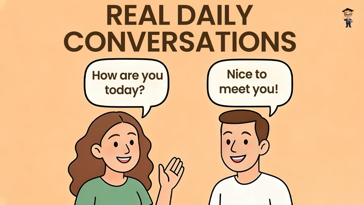 Real Daily English Conversations You Need | Speak Naturally & Improve Listening