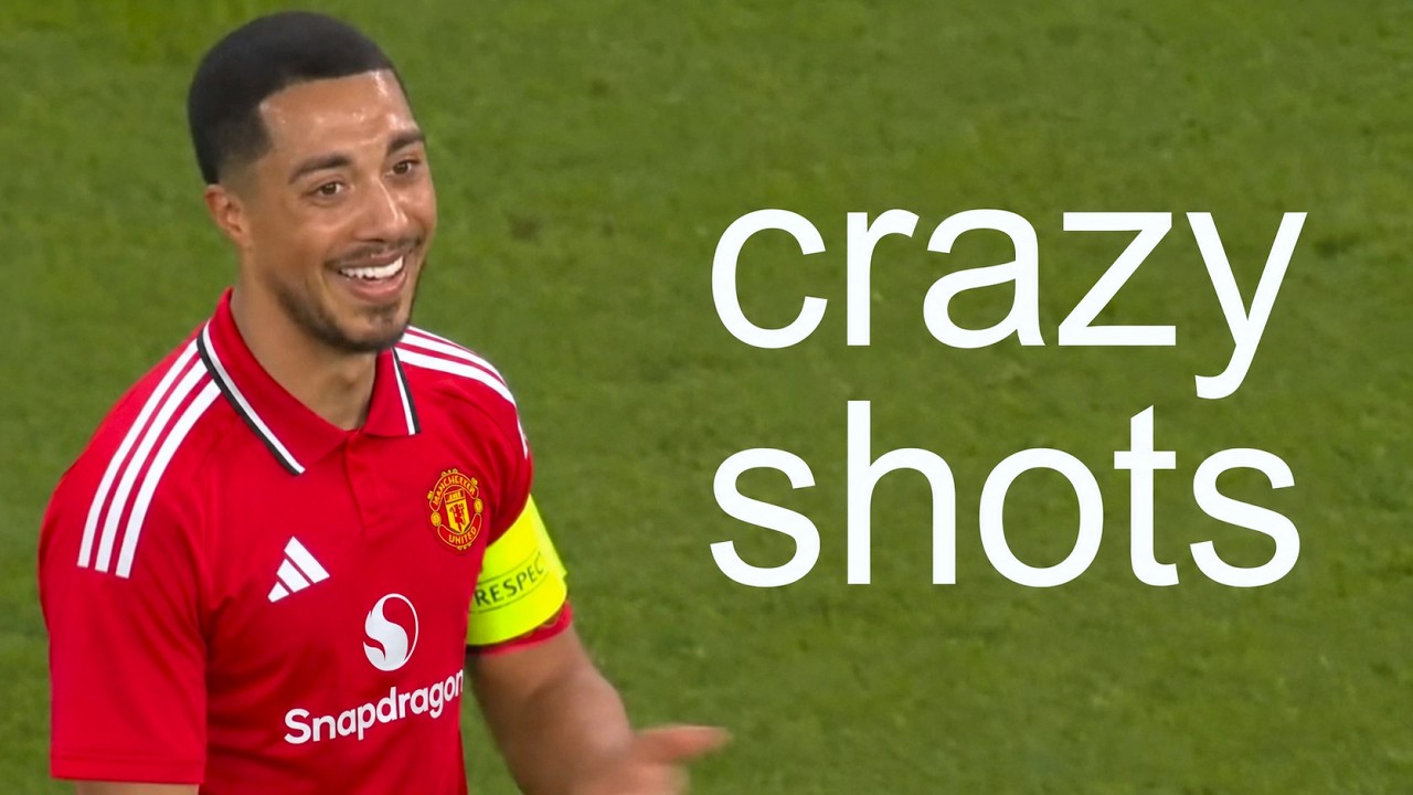 Youri Tielemans always goes for the hardest shots...