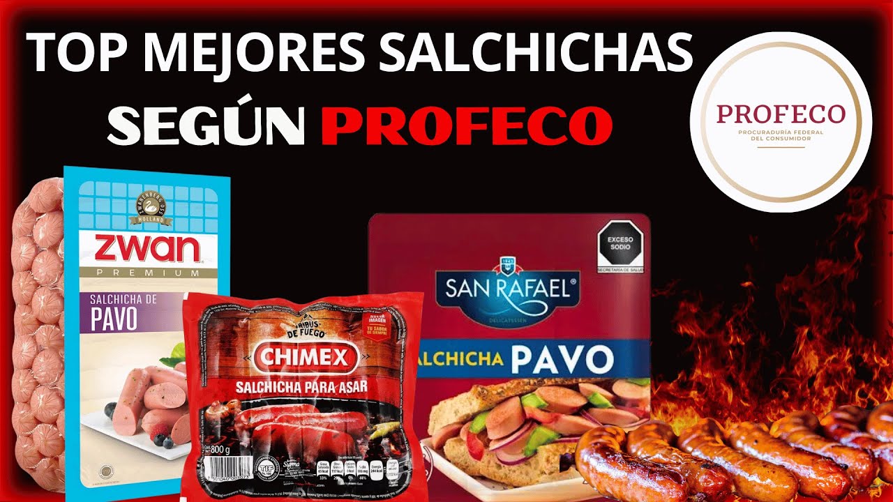 🥇 ¡Las Mejores Salchichas del Supermercado según PROFECO! (Hot Dogs, Asar y Premium 2025) 🌭