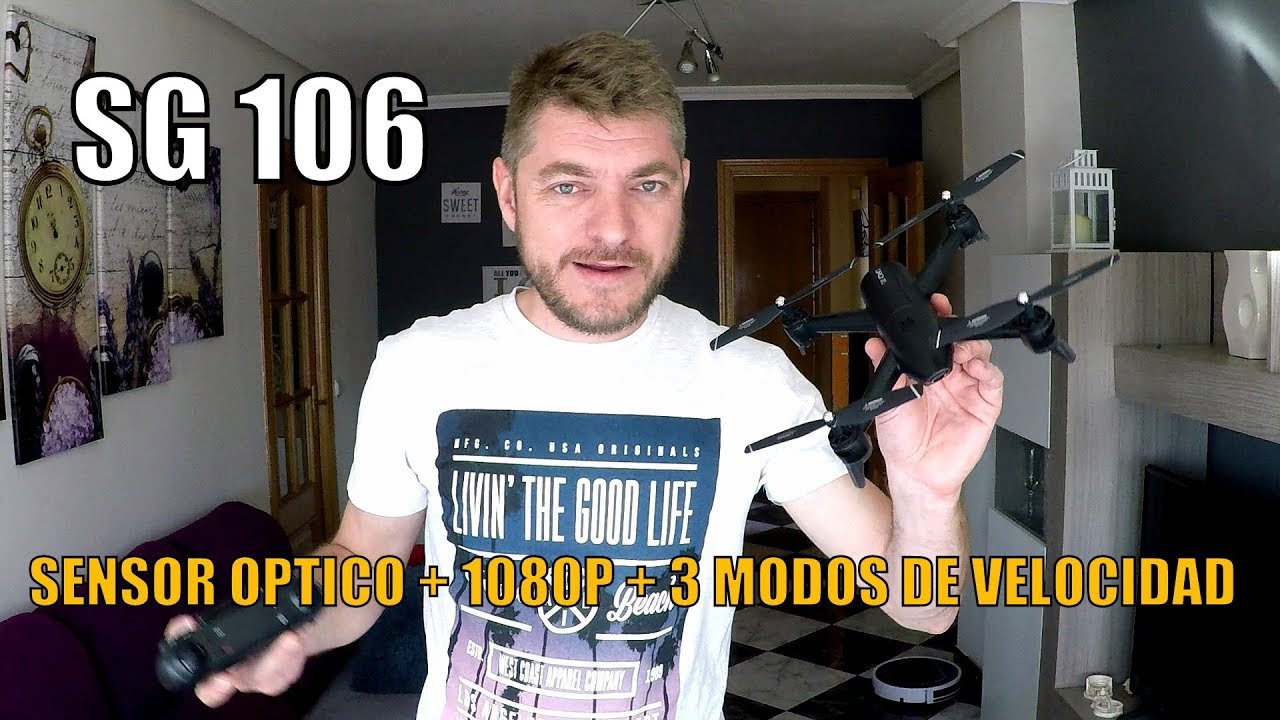 DRONE CAMARA 1080, SG106 SENSOR OPTICO, GENIAL POR 50 €