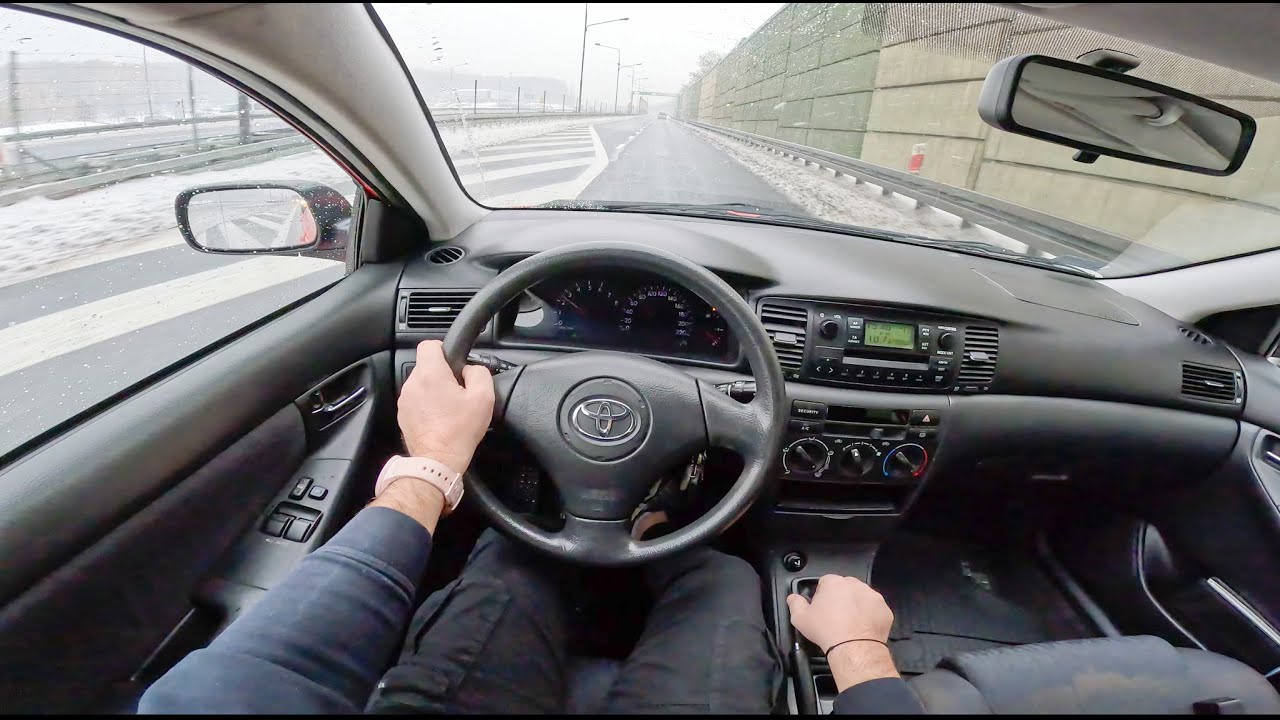 2003 Toyota Corolla IX | 1.6 i 16V 110HP | POV Test Drive