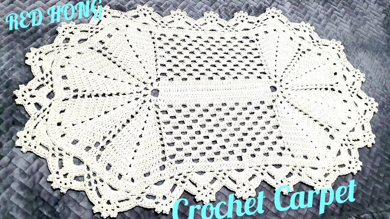 #Crochet Grande Tapete/코바늘 그란데 발매트/카펫