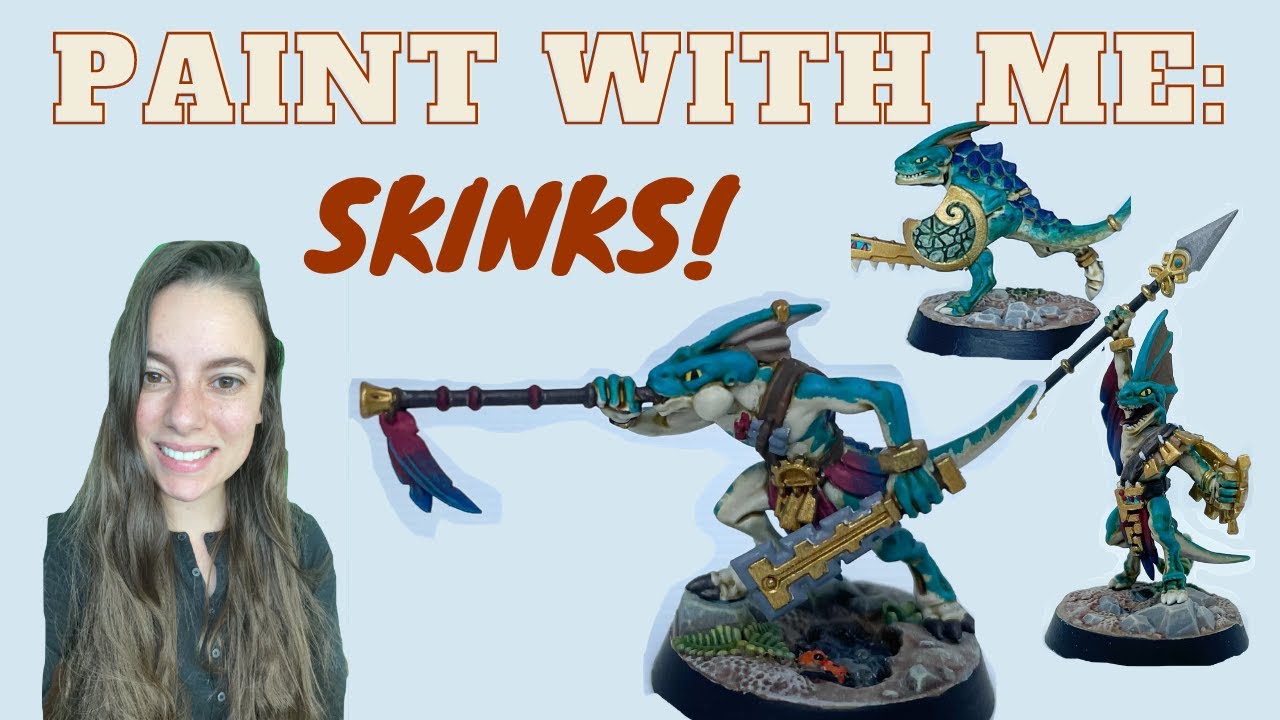 Paint with Me: Skinks!