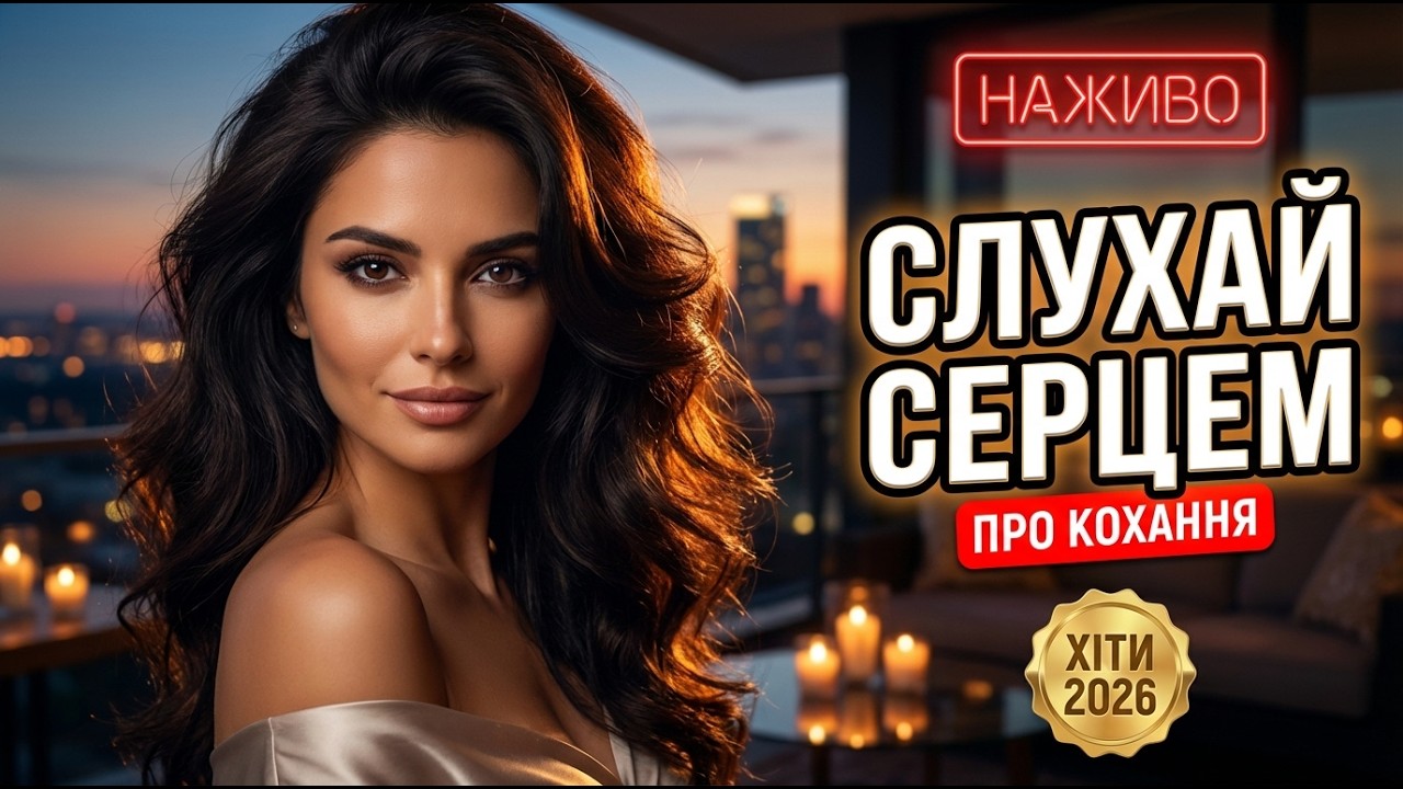 💔 Атмосферна українська музика про кохання — LIVE