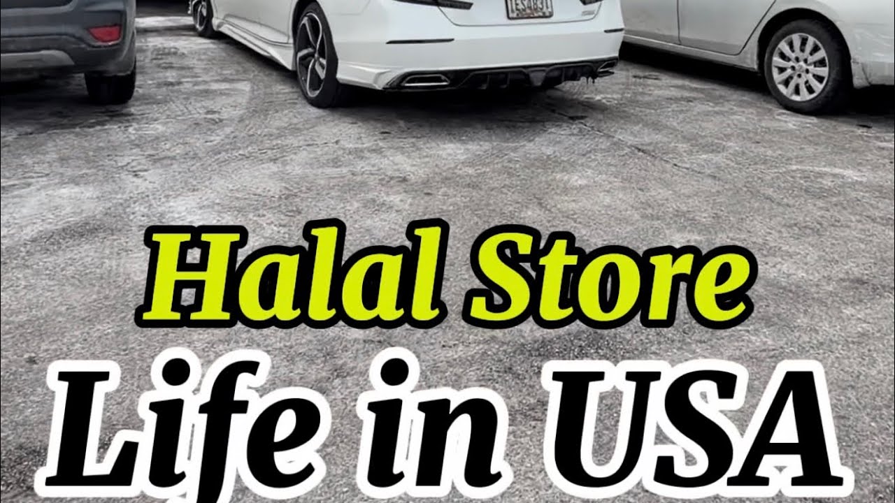 Halal store in usa | Life in usa