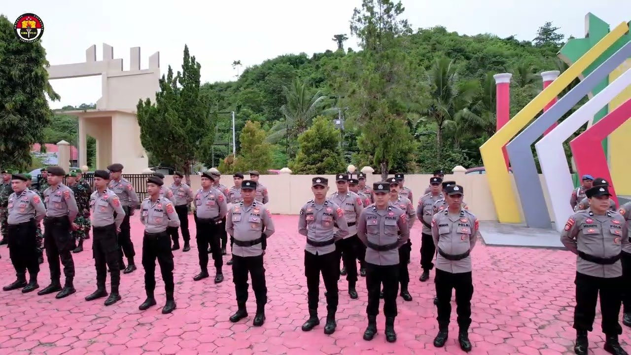 Apel Gelar Pasukan Ops Lilin Anoa 2025