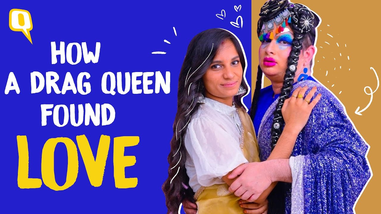 ‘We Fight Over Sarees’: A Drag Queen, A Heterosexual Woman, And Their Love Story | The Quint