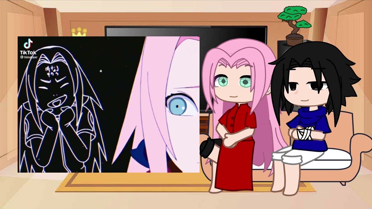 Реакция Сакуры и Саске на своё будущее. (Naruto canon ships)