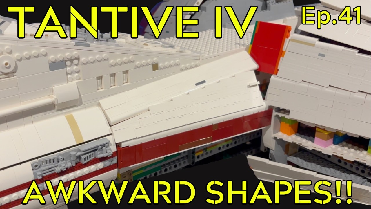 STAR WARS LEGO - Building the ULTIMATE TANTIVE IV in LEGO - Ep 41