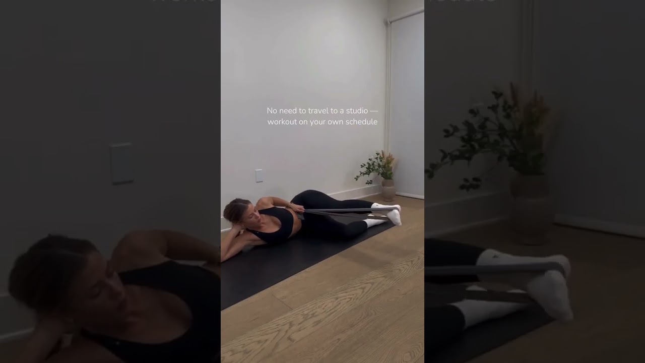 At Home Reformer on the Mat | T — F Studio