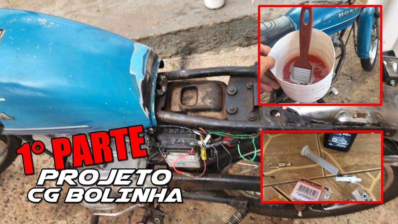 1° LAVAGEM | TIREI O FILTRO | TROQUEI ALGUMAS PEÇAS | 1° Parte ( CG Bolinha) | 019Vlogs