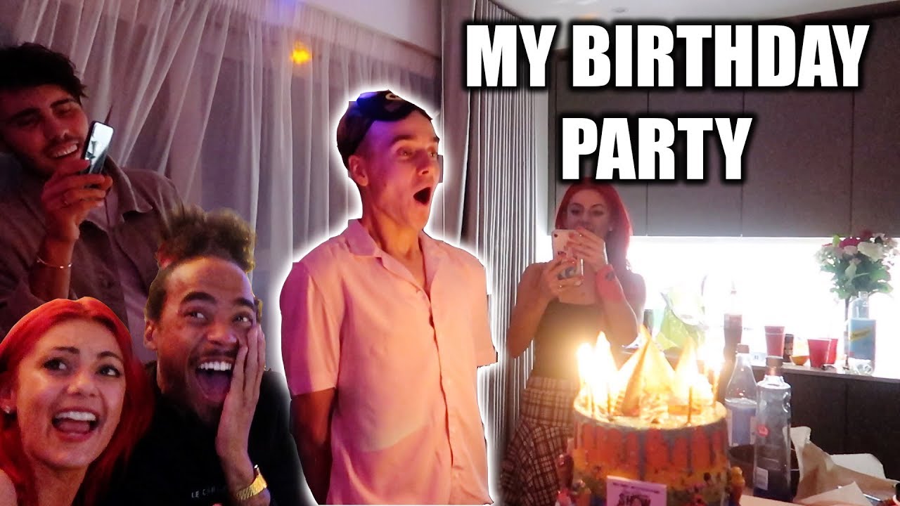 MY BIRTHDAY PARTY!