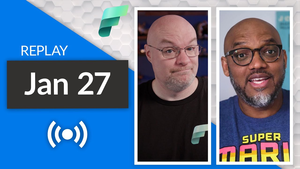 REPLAY Microsoft Fabric / Power BI Q&A - LIVE (Jan 27, 2023)