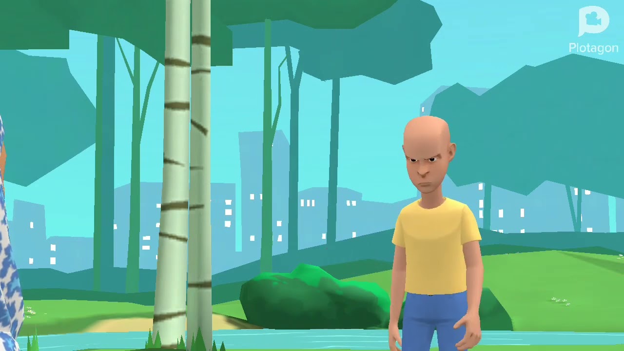 Caillou Bullys A Muslim Girl/Grounded/(Requested)