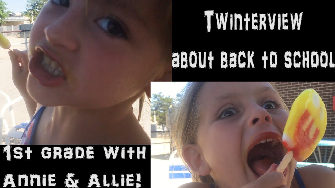 Interview With 6 Year Old Twins About BACK TO SCHOOL! (& Sad News.)