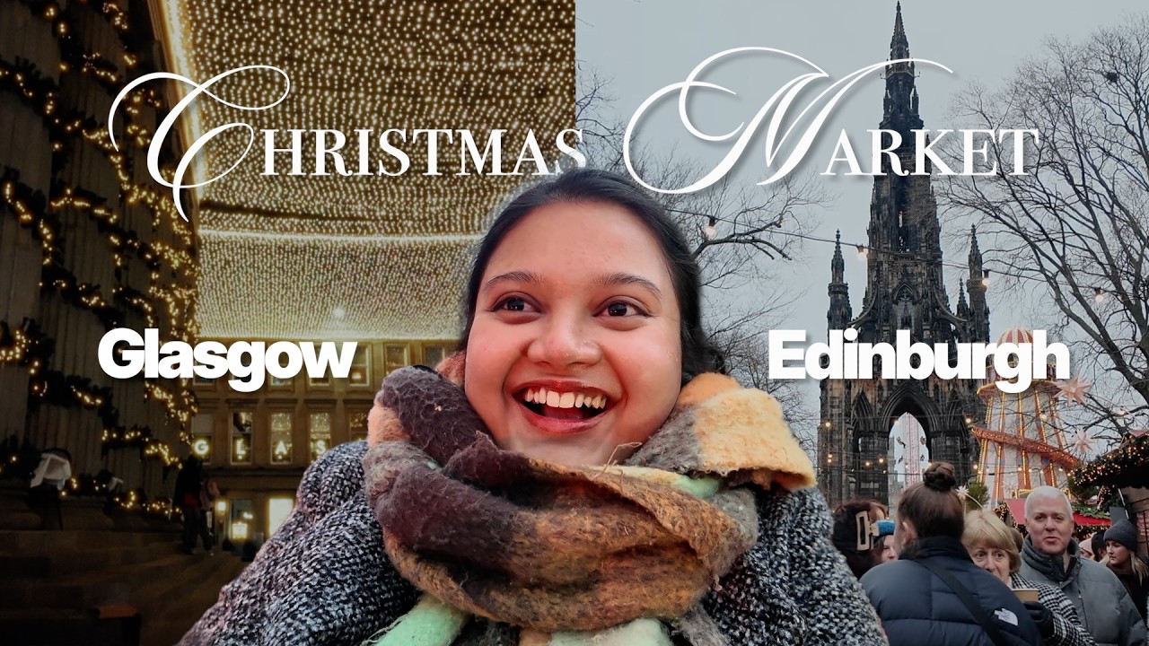 72 HOURS in the WORLD'S BEST Christmas Market? 🎄🏴󠁧󠁢󠁳󠁣󠁴󠁿🎅🏻