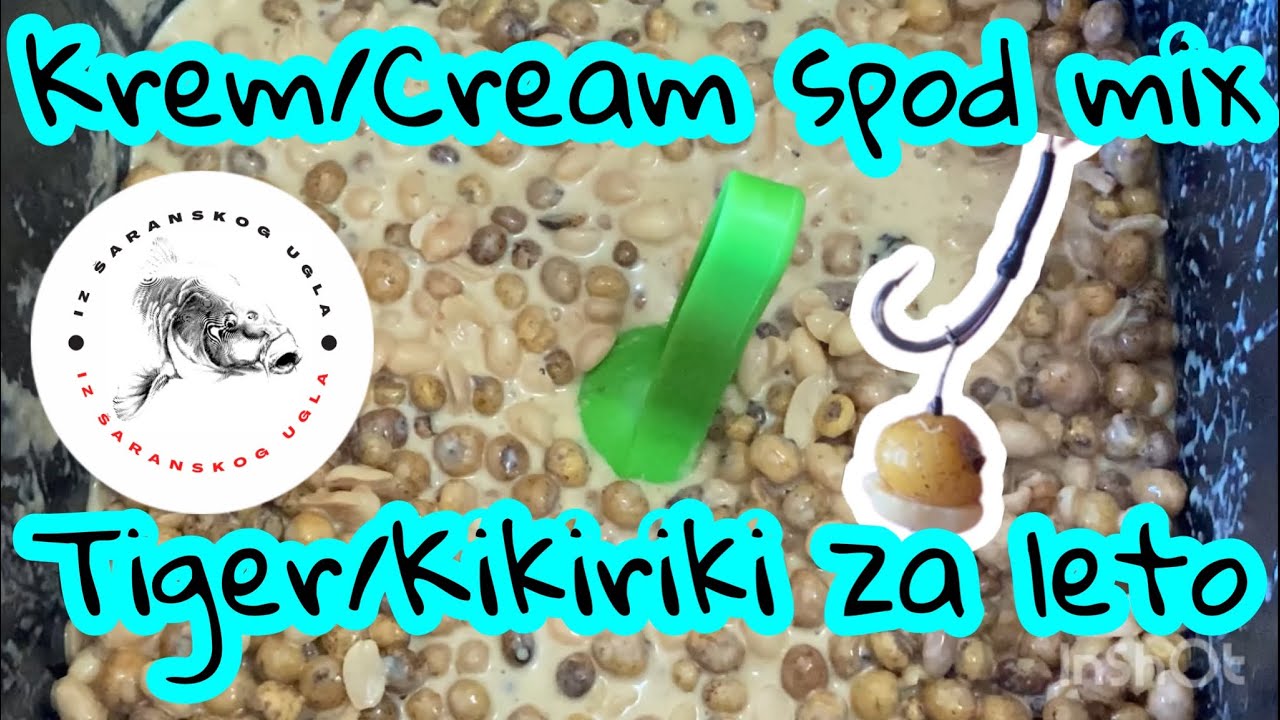 *Priprema KREM spod mixa za šarana* *Tiger nut / Kikiriki za leto * 🌞🌞🌞