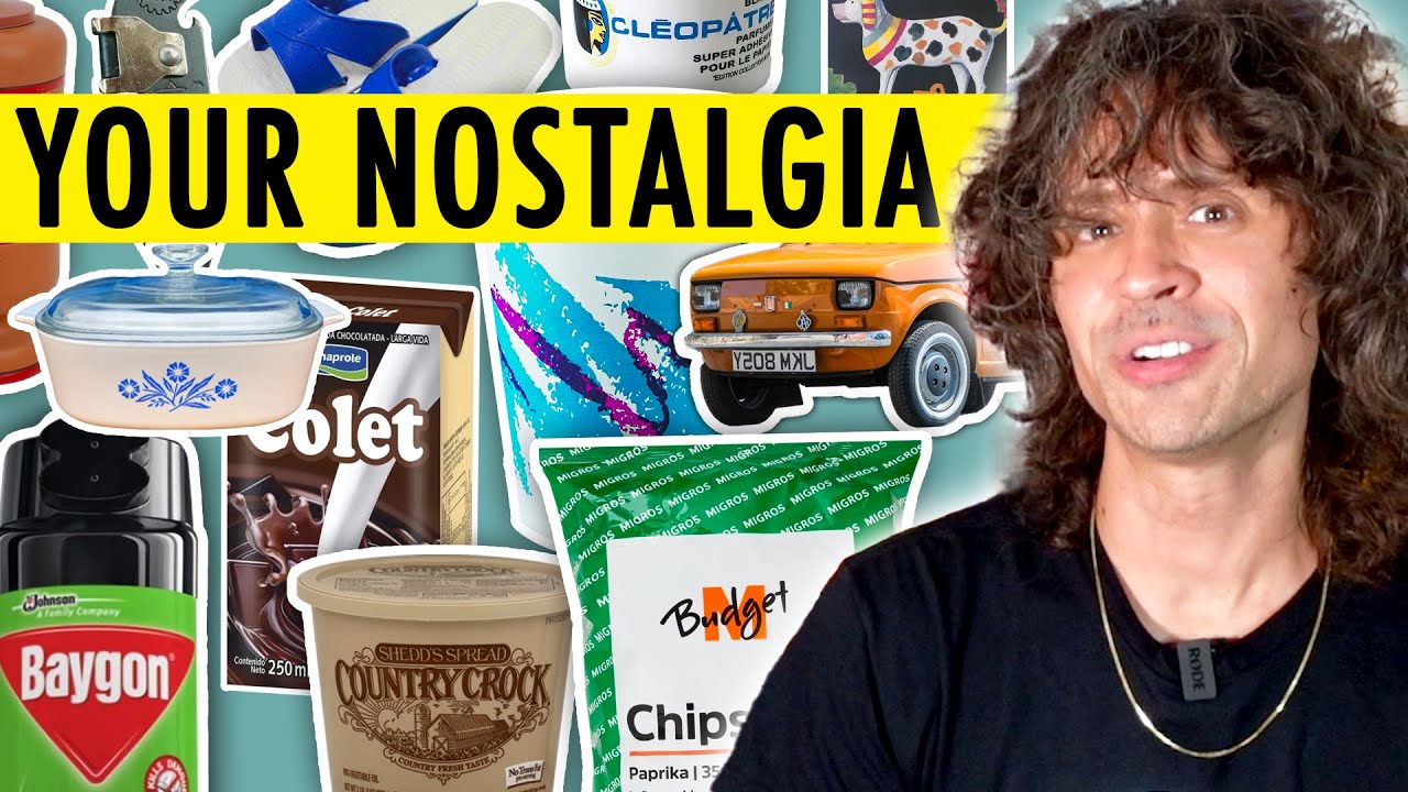 Your favorite nostalgic objects from your countries