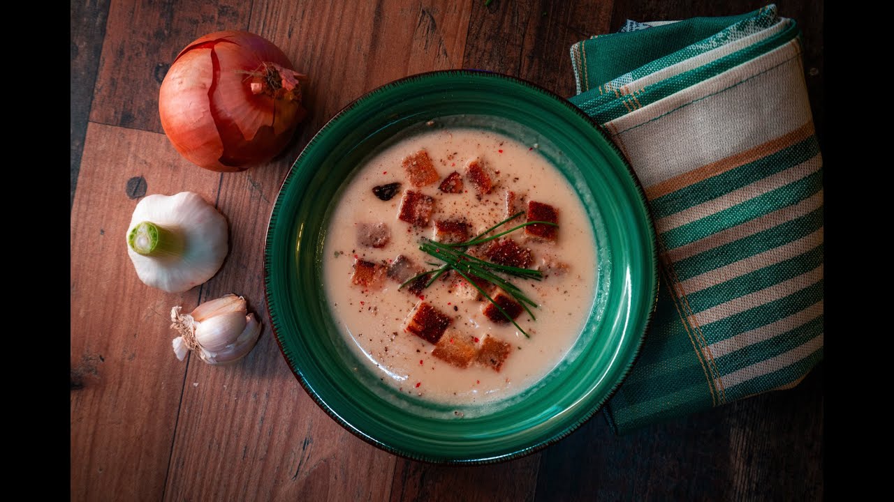 Этот чесночный суп полезен для вашего организма
