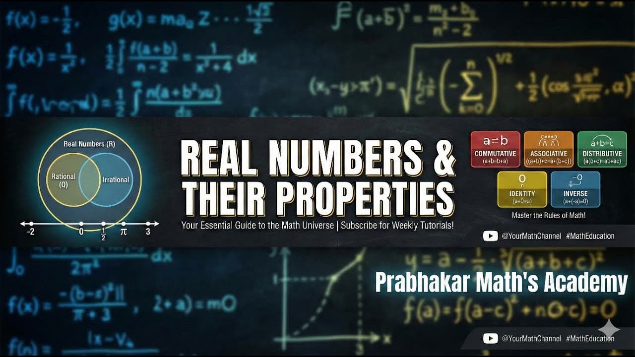 Introduction to Real Numbers and Their Properties