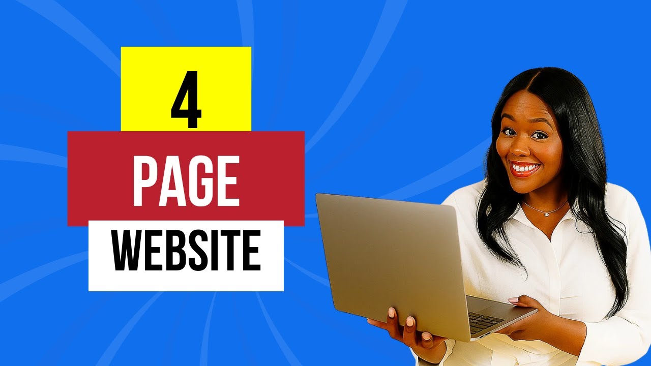 The 4-Page Website That Gets You Clients (What to Put on Each Page)