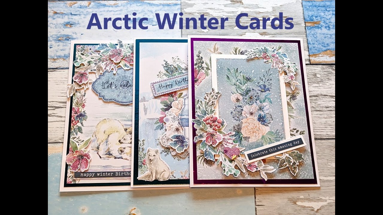 Studio Light Arctic Winter Cards