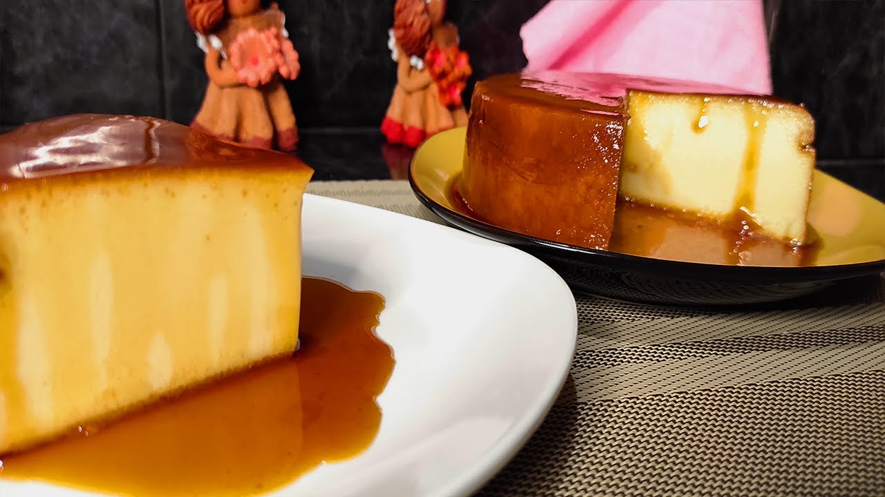 QUESILLO, FLAN sin leche condensada con LECHE en POLVO / COCINAR DE CORAZON