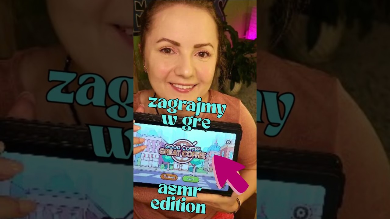 ASMR po polsku ZAGRAJMY W GRĘ (asmr edition) 🎮🙋‍♀️📲