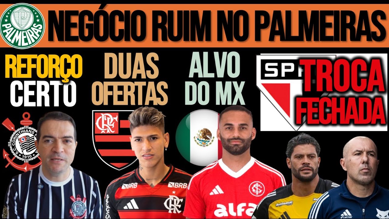 REFORÇO CERTO NO TIMÃO| SP FECHA TROCA| SEP: NEGÓCIO RUIM| OFERTAS POR CARRASCAL| HULK, T.MAIA E+
