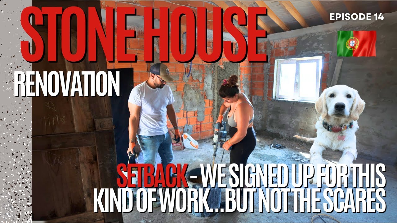 How Renovating an Old Stone House Tests Hope | Portugal Ep.14