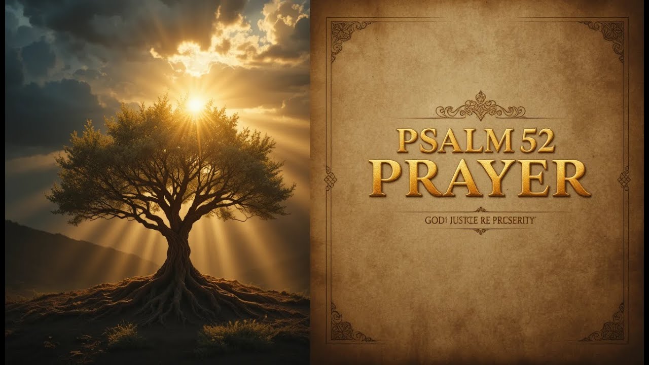 Psalm 52 Prayer | Trusting God's Justice When Evil Prospers