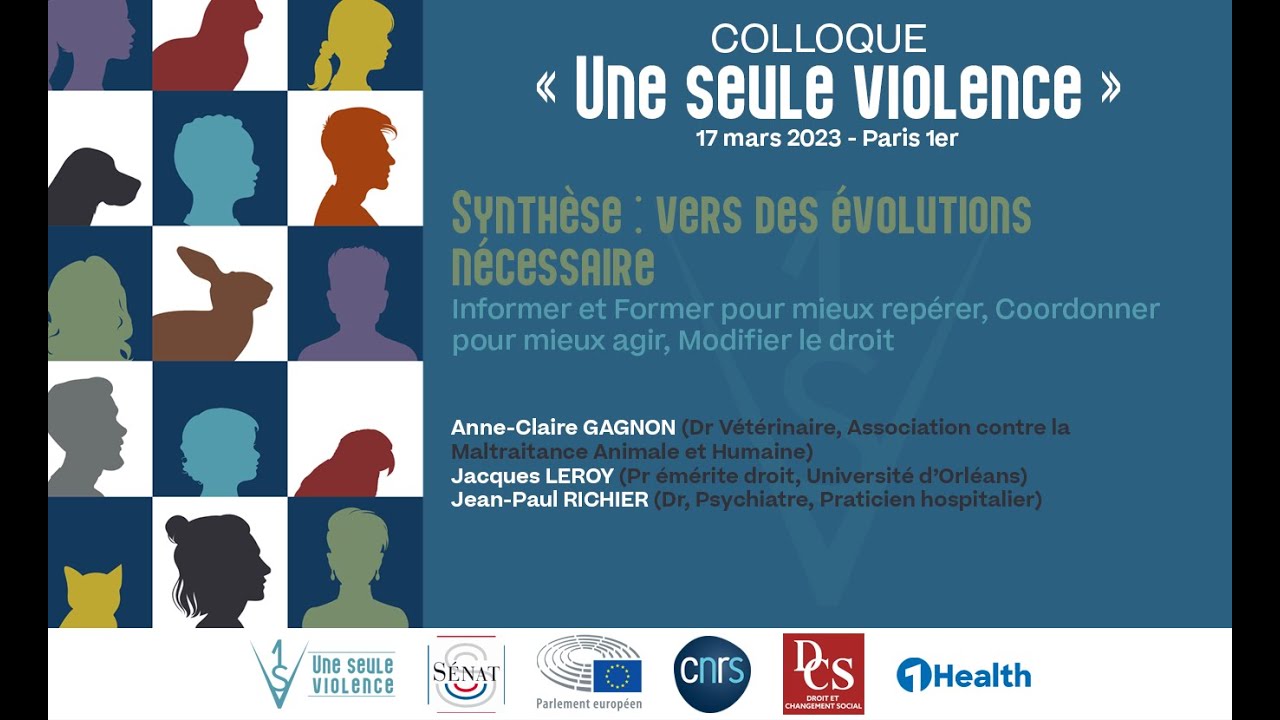Colloque 1SV - Synthèse