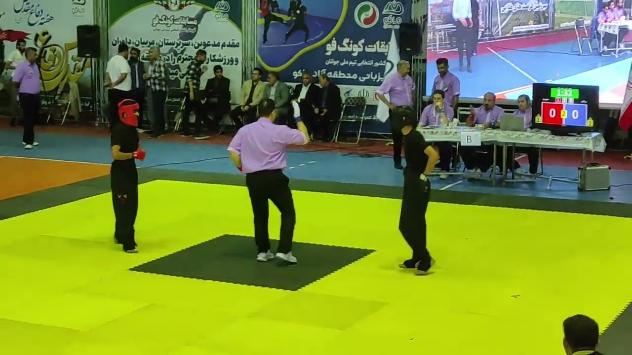 #kungfu toa fights in mayaneh style #iran 2023