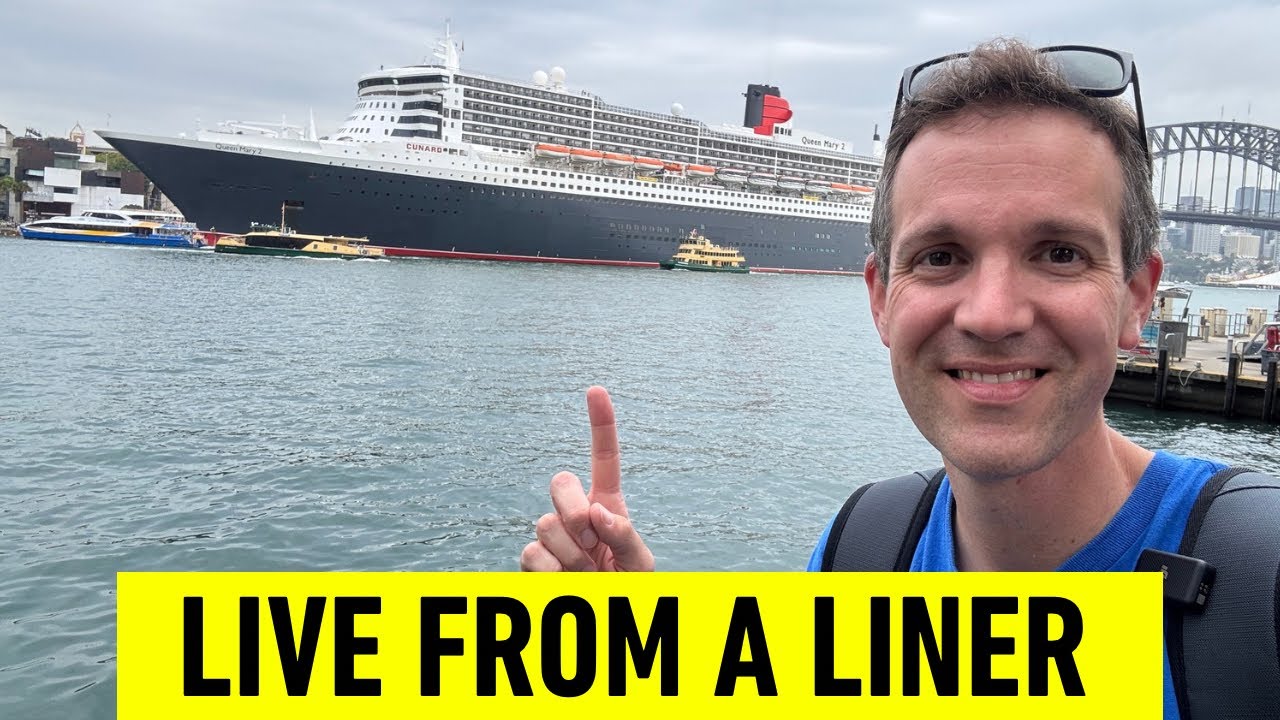 Live from the LAST ocean liner | QM2 Live with The Maritime Historian 