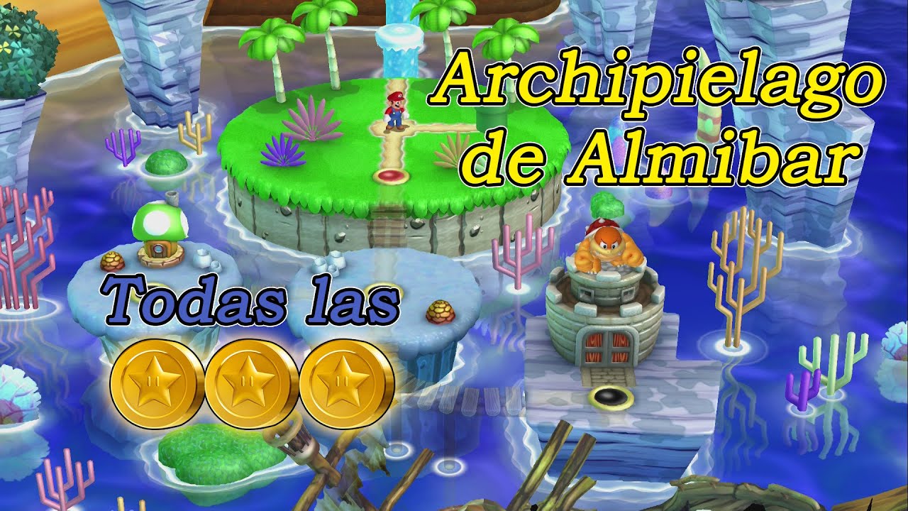Archipiélago de Almíbar, Todas las Monedas Estrella, New Super Mario Bros U Deluxe