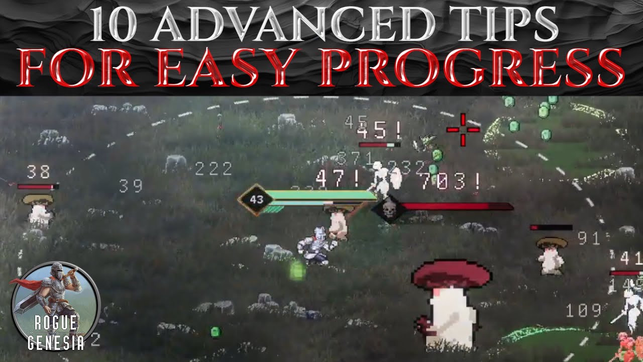 10 Advanced TIPS For EASY PROGRESS - ROGUE GENESIA 1.0 Guide