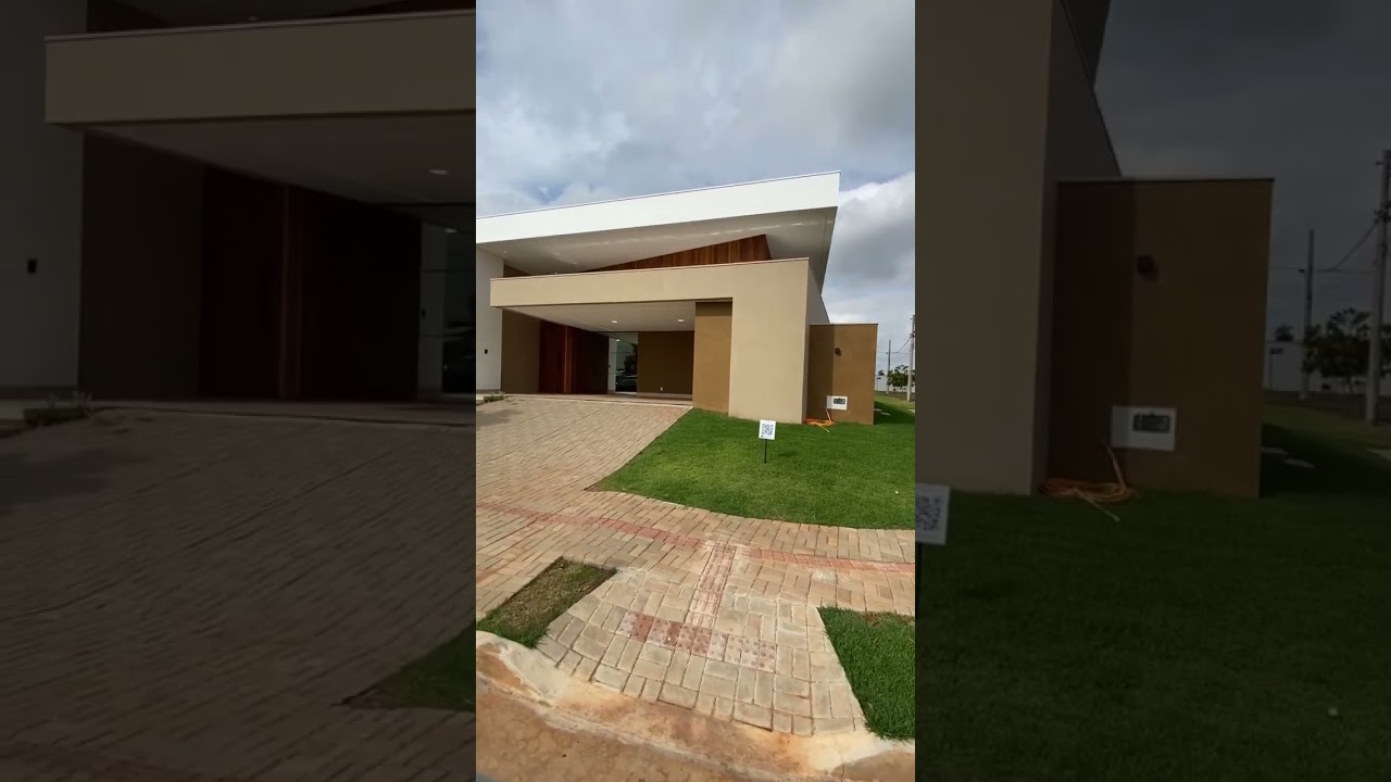 Nós gostamos de casa de esquina, e essa térrea em condomínio fechado 😍 em Dourados-MS