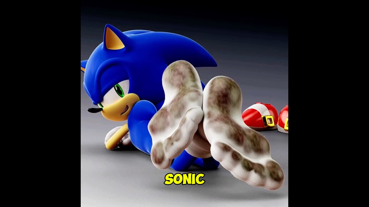 Как на самом деле выглядят ступни Соника? Теория по &laquo;Сонику-Ёжу 3&raquo;!... #шорты