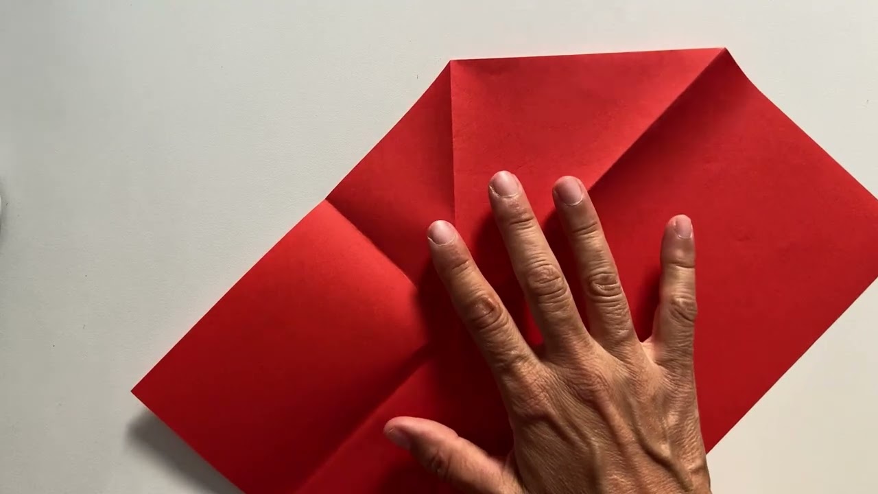 Busta per biglietto d'auguri - Origami