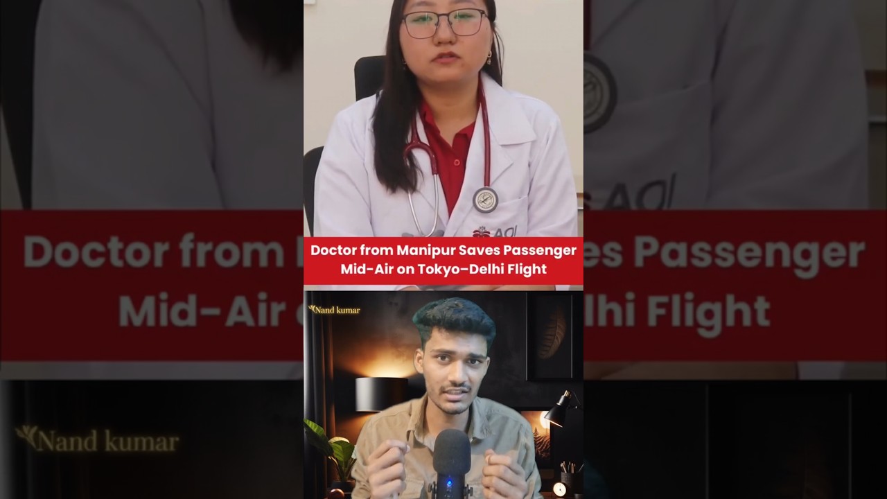 Mid-Air Emergency 😳 Doctor Saved Flight Heroically!