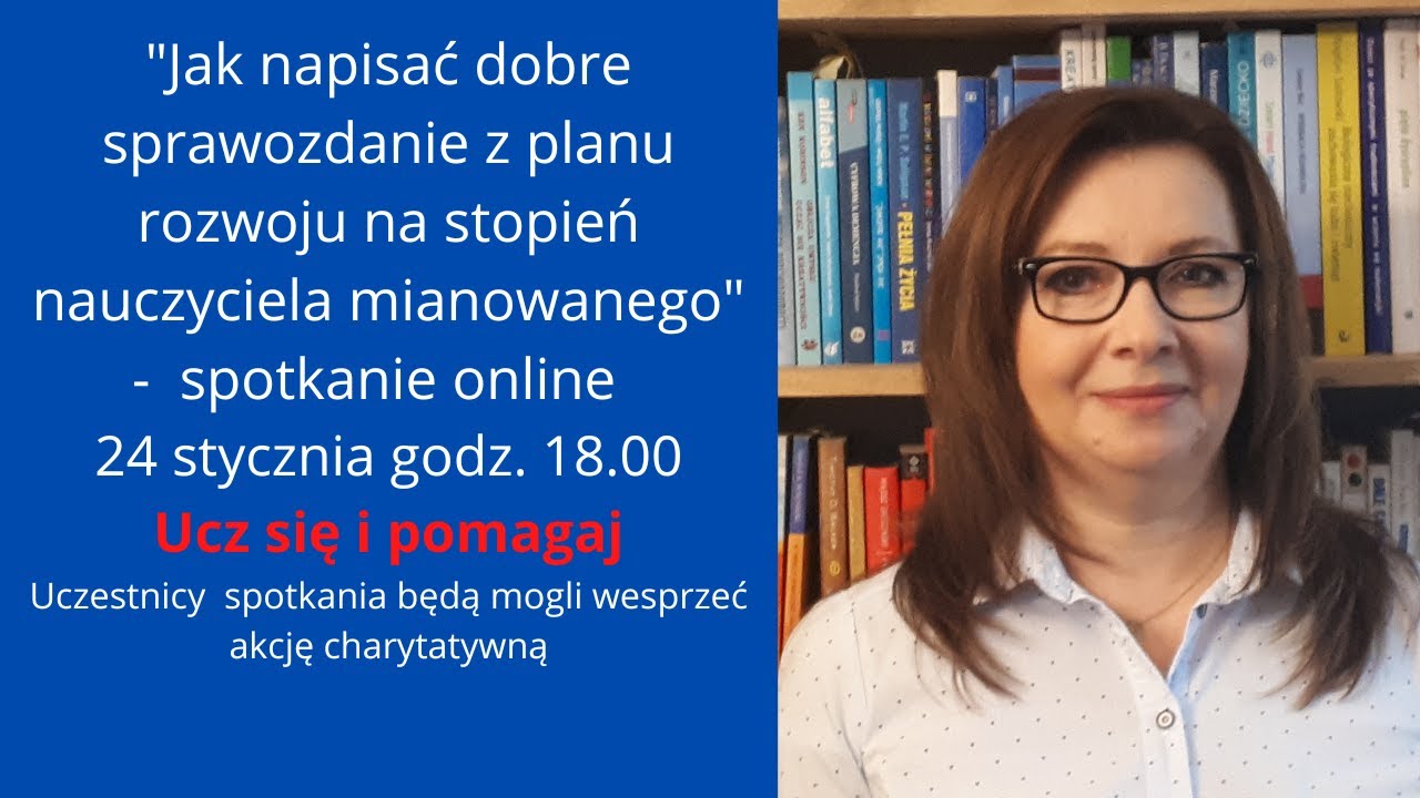Jak napisać dobre sprawozdanie z planu rozwoju na stopień nauczyciela mianowanego