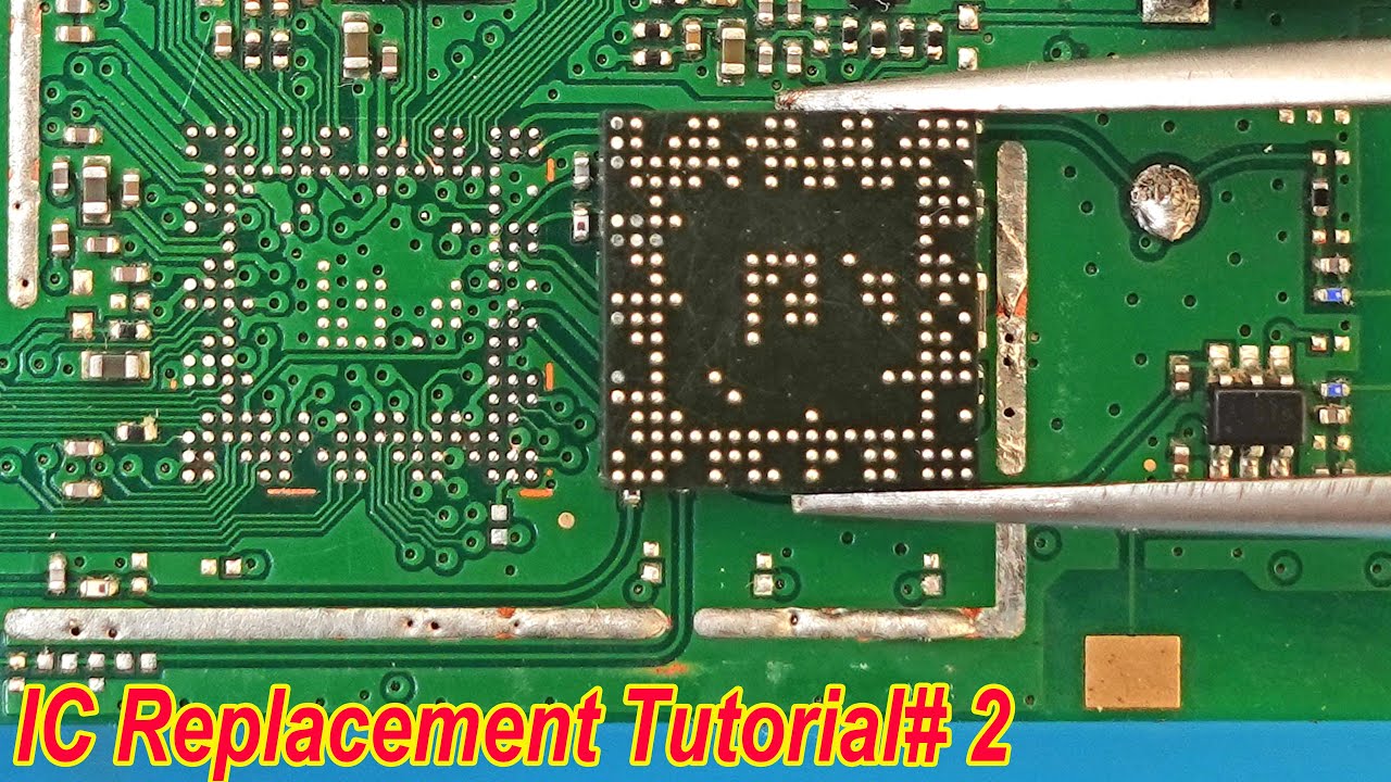 How to Change Mobile Phone IC | Smart Phone IC Replacement Tutorial# 2