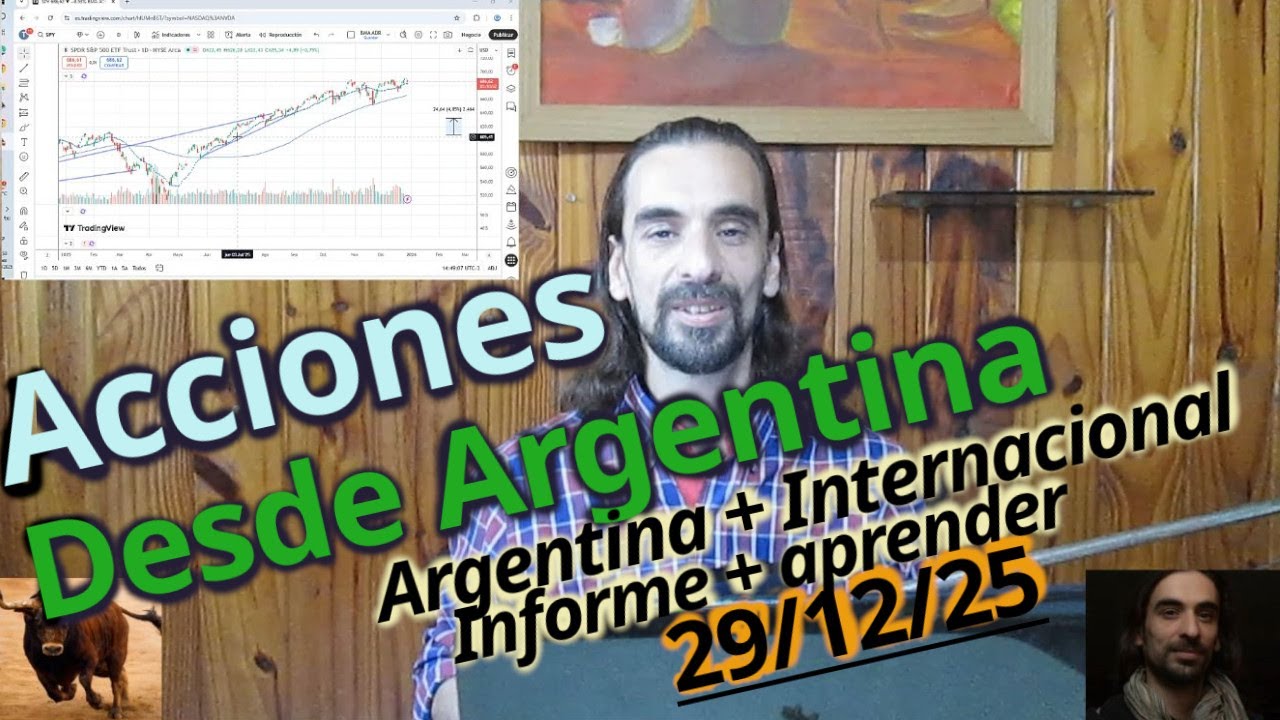 Acciones argentinas e internacionales, trading  ¿Y EL REGALITO DE NAVIDAD BOLSERO?  cripto, cedears