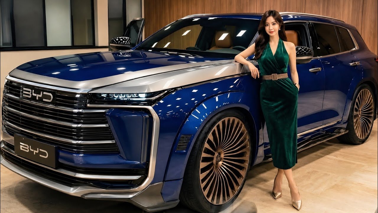 Топ-5 автомобилей BYD 2027 года | Электромобили будущего, которые всех шокируют! ⚡