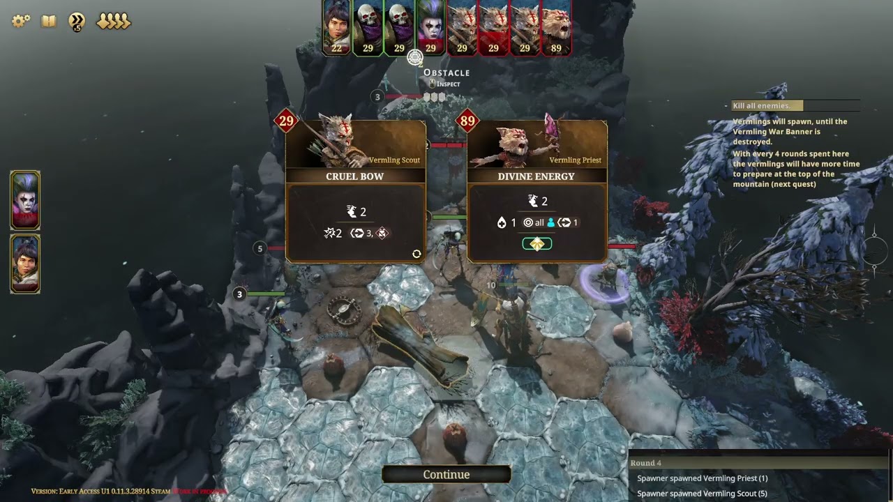 Bone and Banner CLAPS Scenario 3
