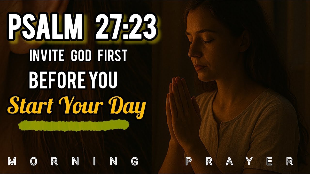 Powerful PRAYER, Let God’s Favor Establish Your Steps Today | Morning Prayer
