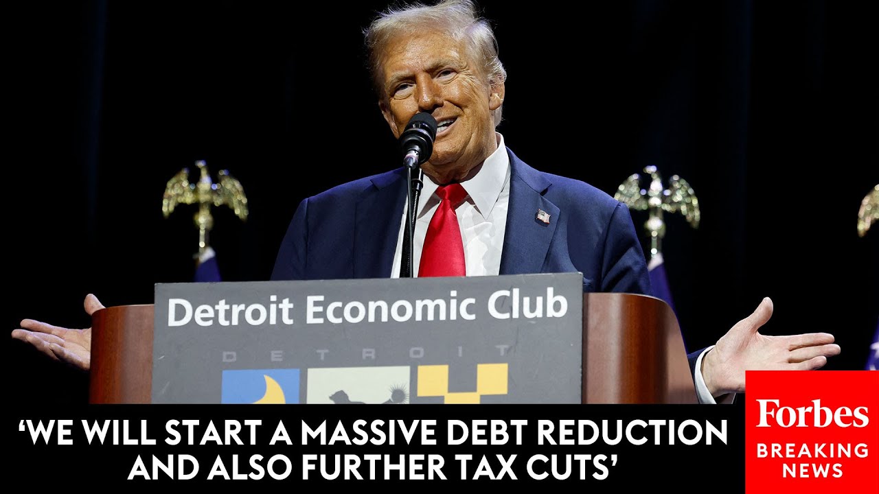 FULL SPEECH: Trump Does Deep Dive On His Economic Policy Plan In Address To Detroit Economic Club