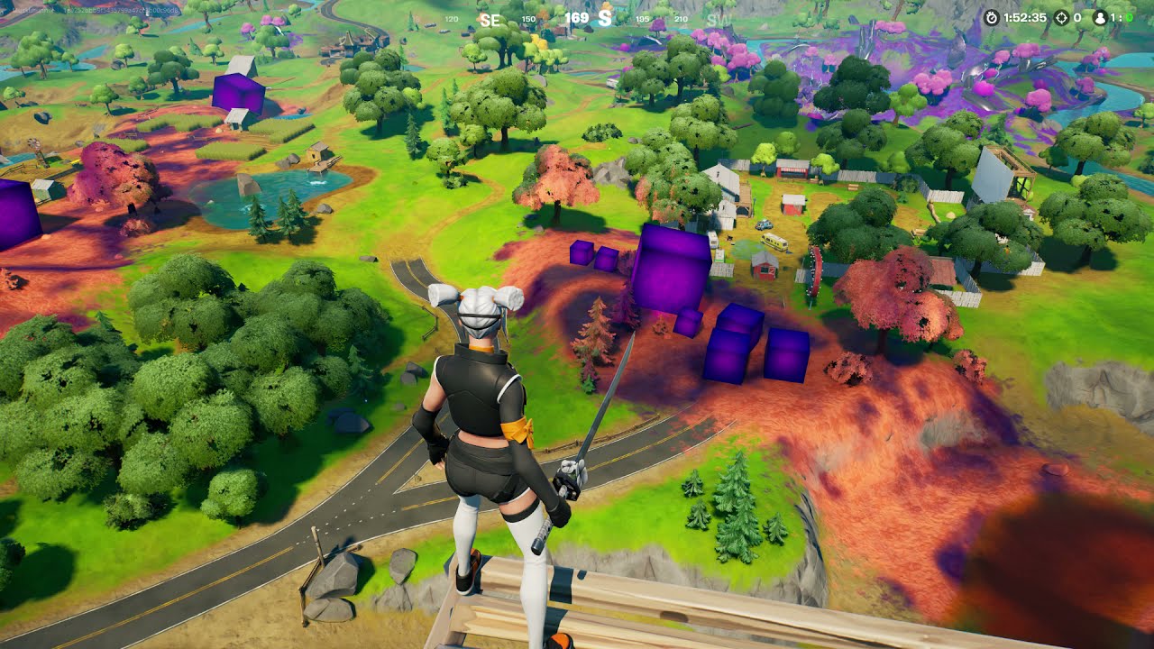 Fortnite Baby Cube makes a move #shorts
