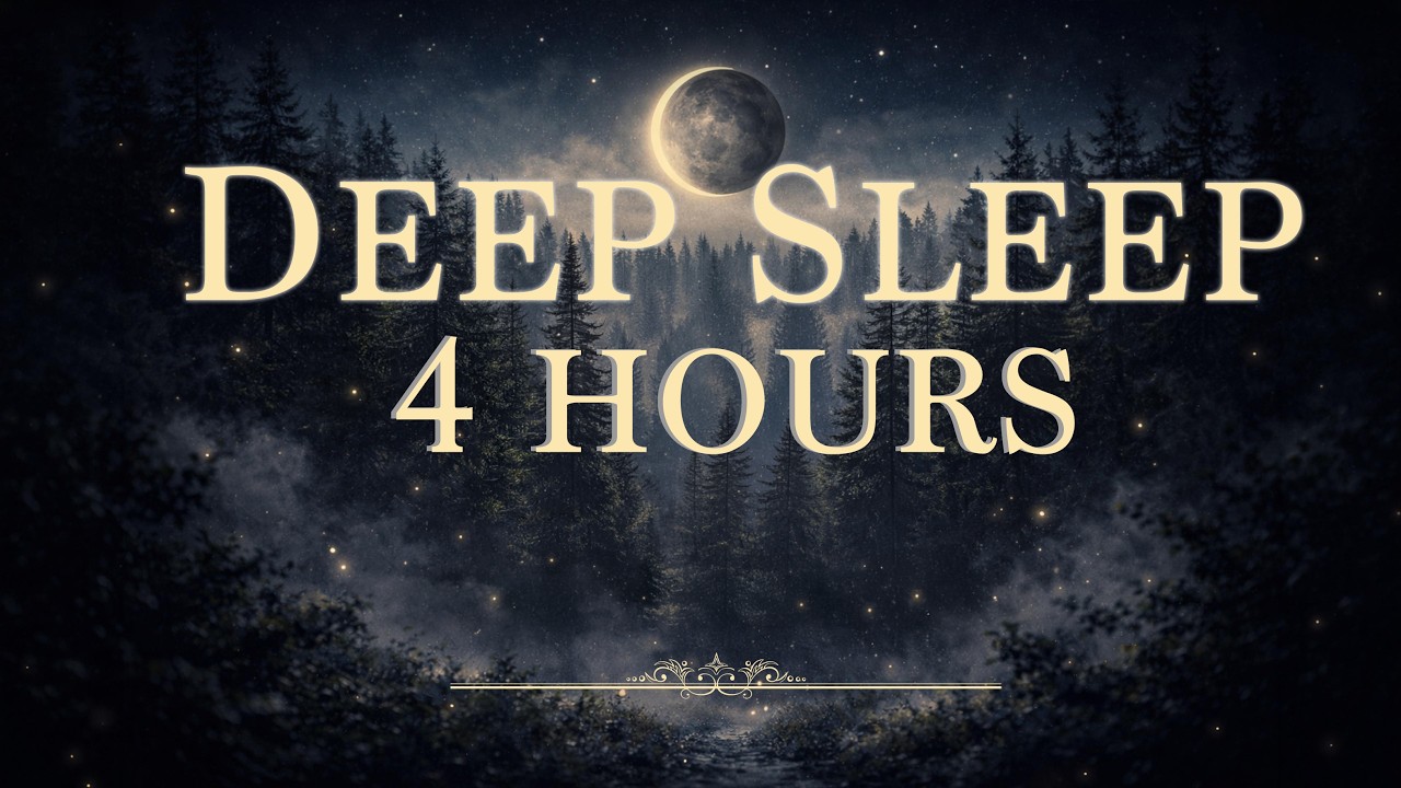 4 Hours Deep Sleep Music | Midnight Forest Ambience | Lumenoir Ambient
