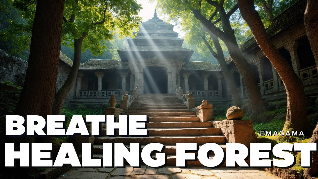Deep Relaxation | Forest Temple | Calming Soundscape